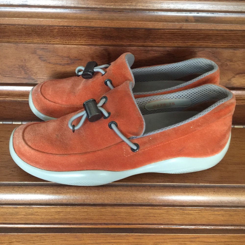 Prada Suede Loafers